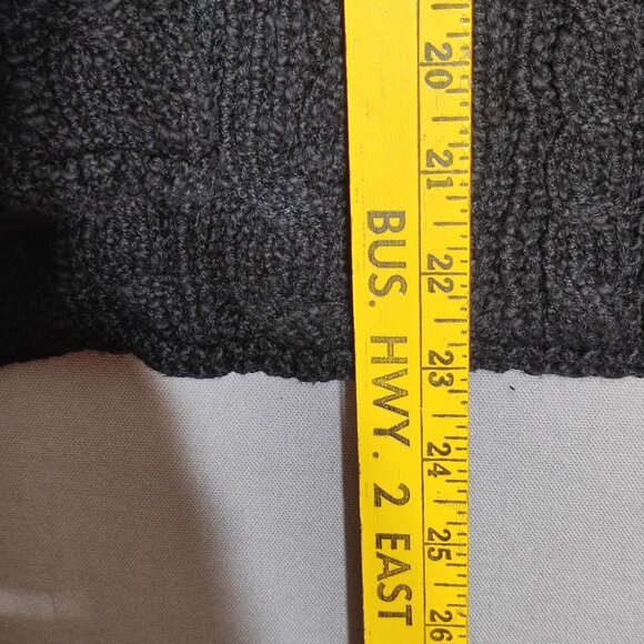 LRL Lauren Ralph Lauren knit sweater women's size M black colour turtle neck NWT - Picture 11 of 11